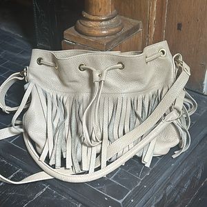 Leather bag boho crossbody & chic shoulder